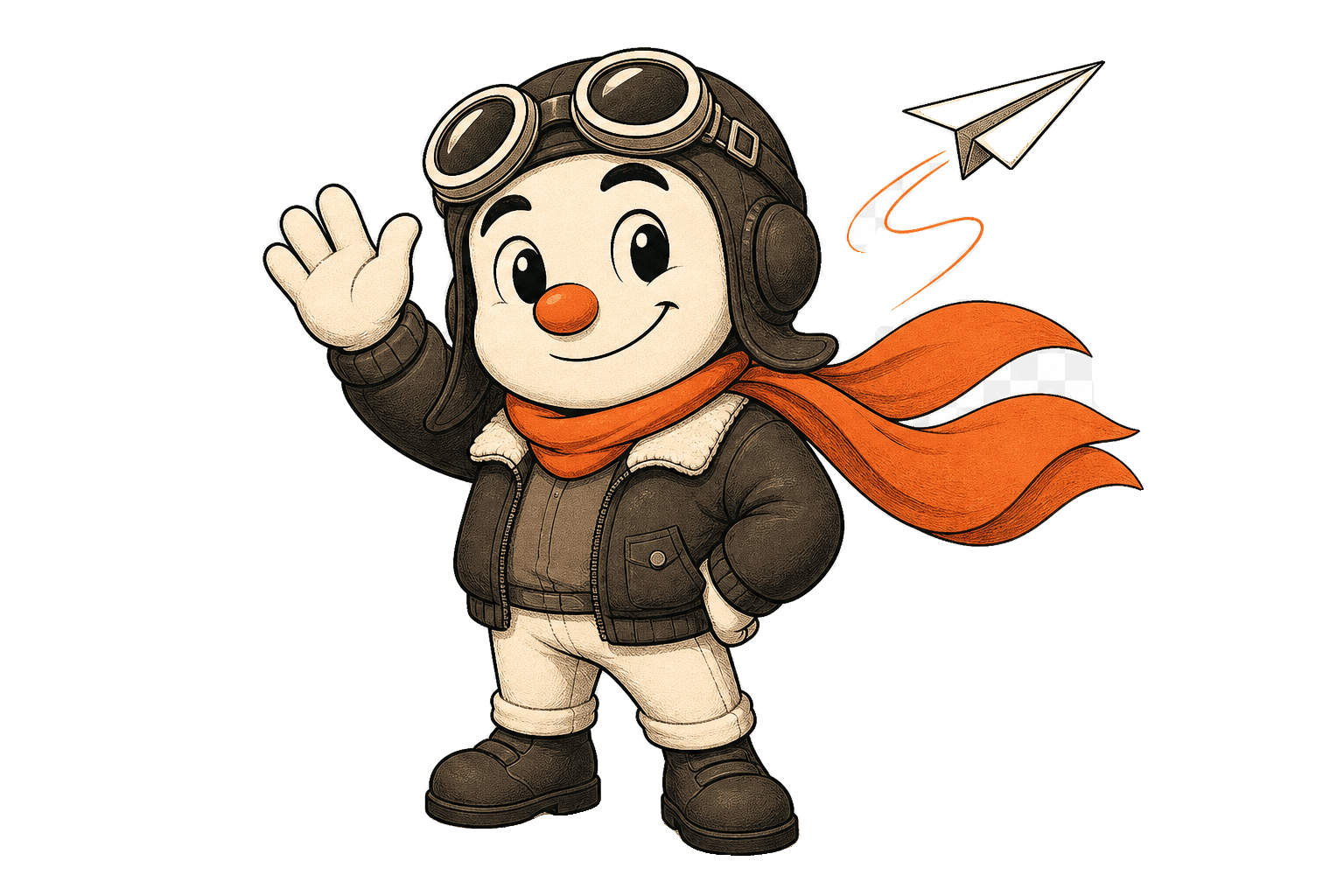 Otto, the RankPilot SEO co-pilot, waving hello